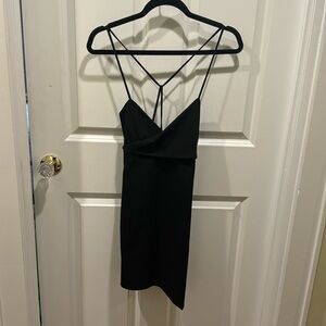 Zara Black Mini Formal Dress
